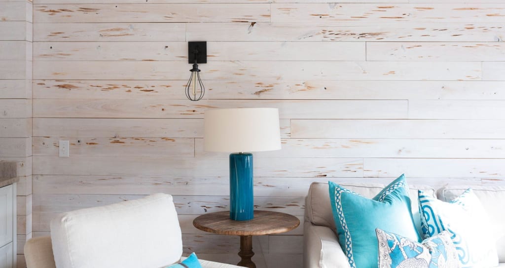 Shiplap wall